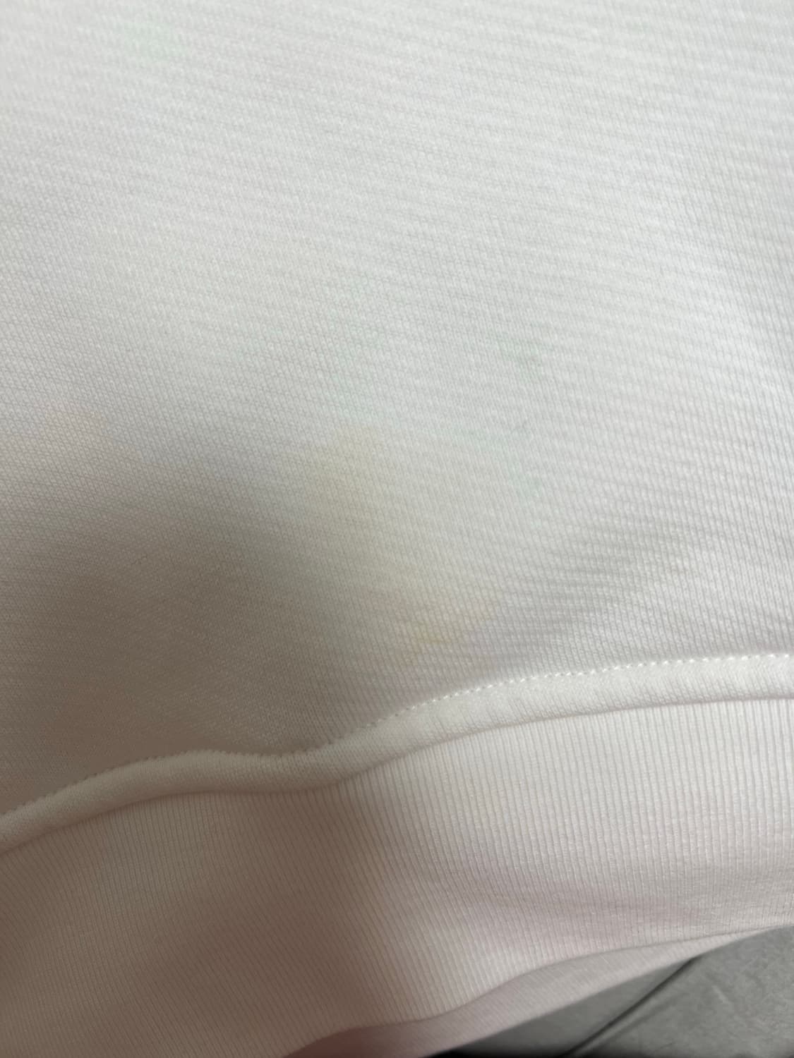 몽클레르 로고 스웨트셔츠 화이트 22FW 상품이미지5