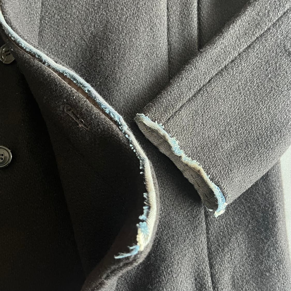 스나오 쿠와하라 데님디테일 코트 상품이미지9