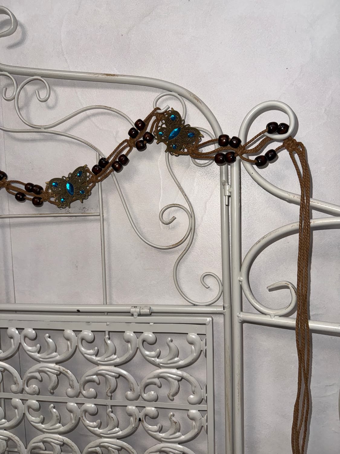 Vintage butterfly western strap belt 상품이미지4