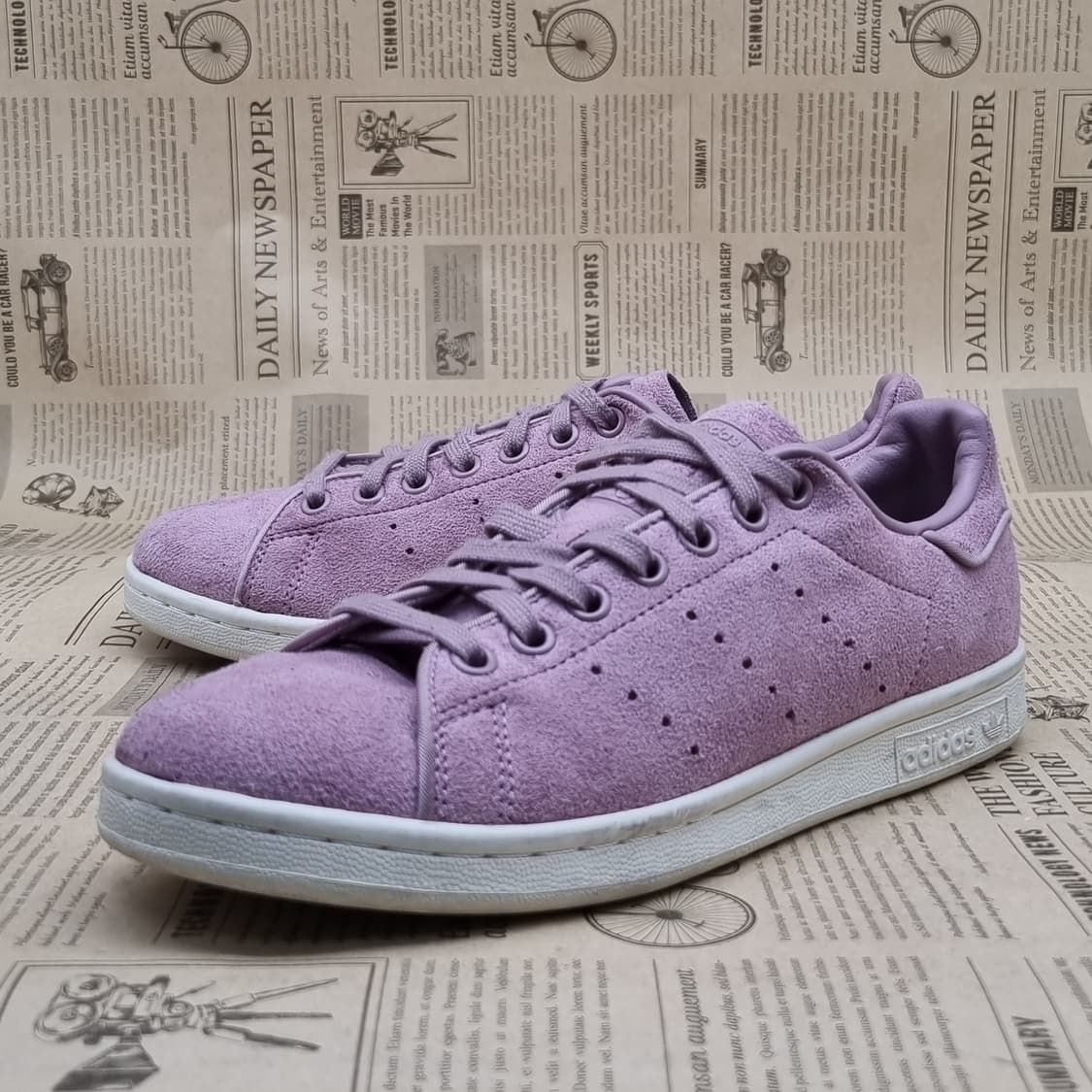 아디다스 스탠 스미스 퍼플 스웨이드245 상품이미지1