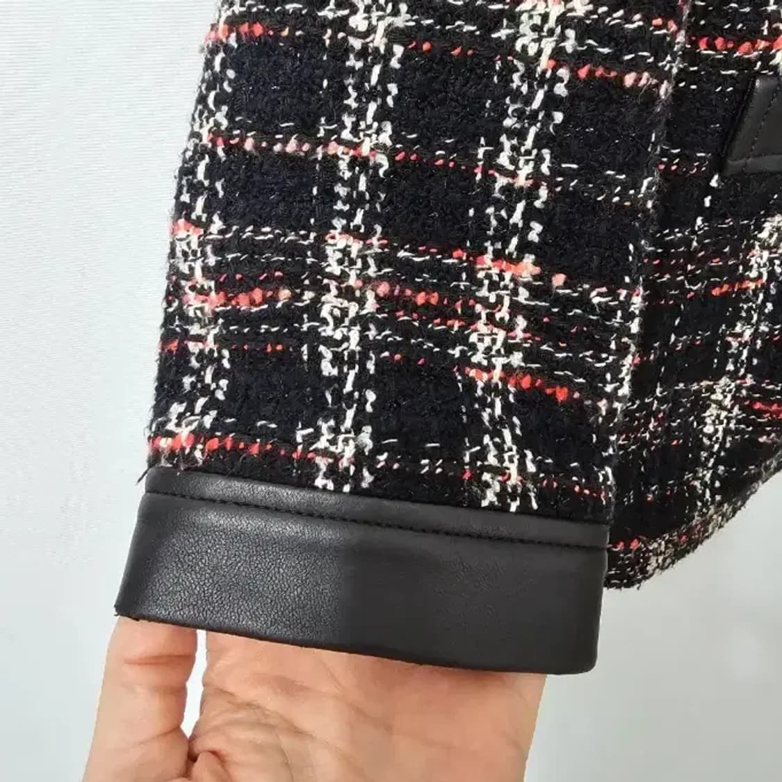 마쥬 트위드 자켓 블랙 ~55 상품이미지6