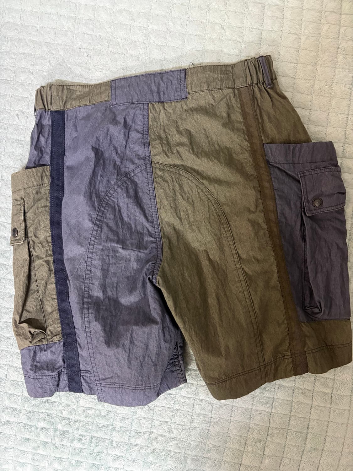 이스트로그 wagon short navy&olive 반바지 상품이미지6