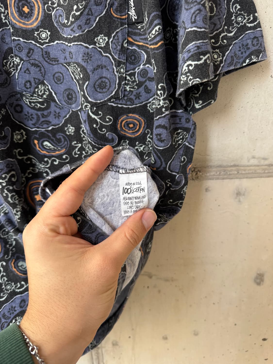 80s 스투시 톰톰 티셔츠 상품이미지5