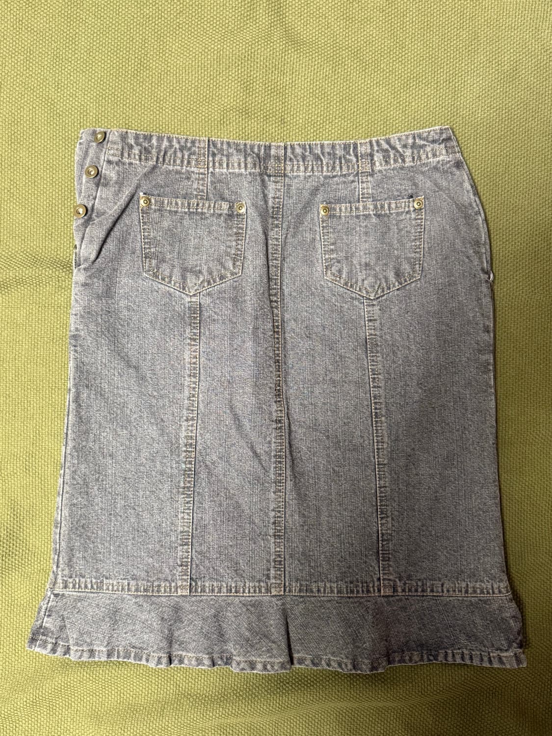 [빈티지] 빈티지 데님 미디 스커트 상품이미지2