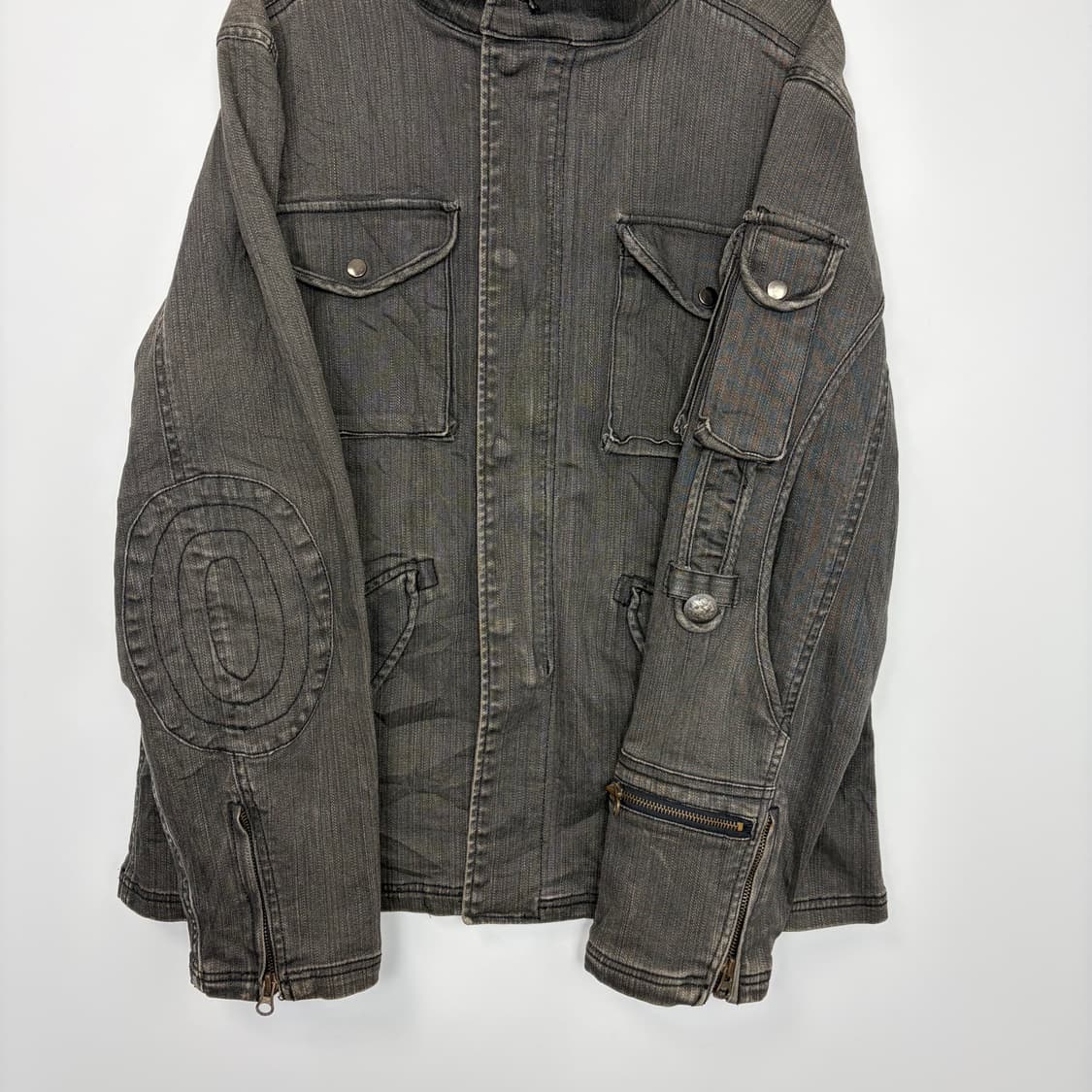 Albe 빈티지 패턴 포켓 자켓 상품이미지7