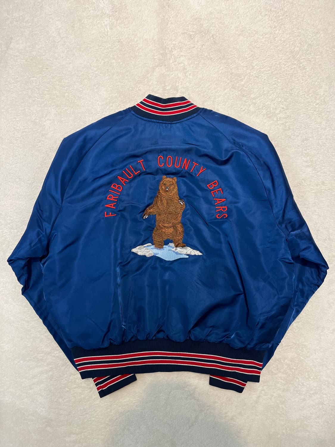 Made in usa 누빔 스타디움 점퍼 상품이미지1