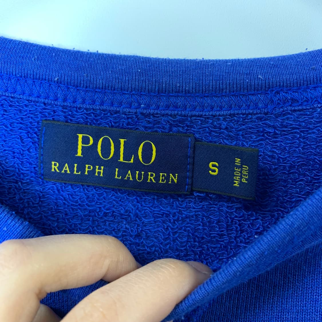 폴로 랄프로렌 블루 맨투맨 상품이미지4