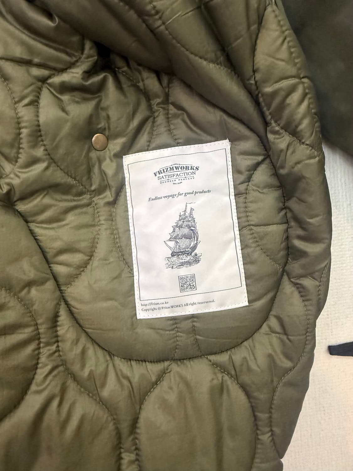 프리즘웍스 m1965 피쉬테일 파카 L 상품이미지5