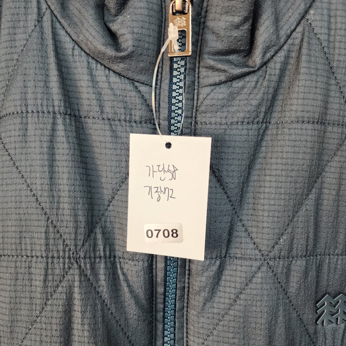 코오롱 스포츠 블랙 다이아 퀼팅 자켓 상품이미지7