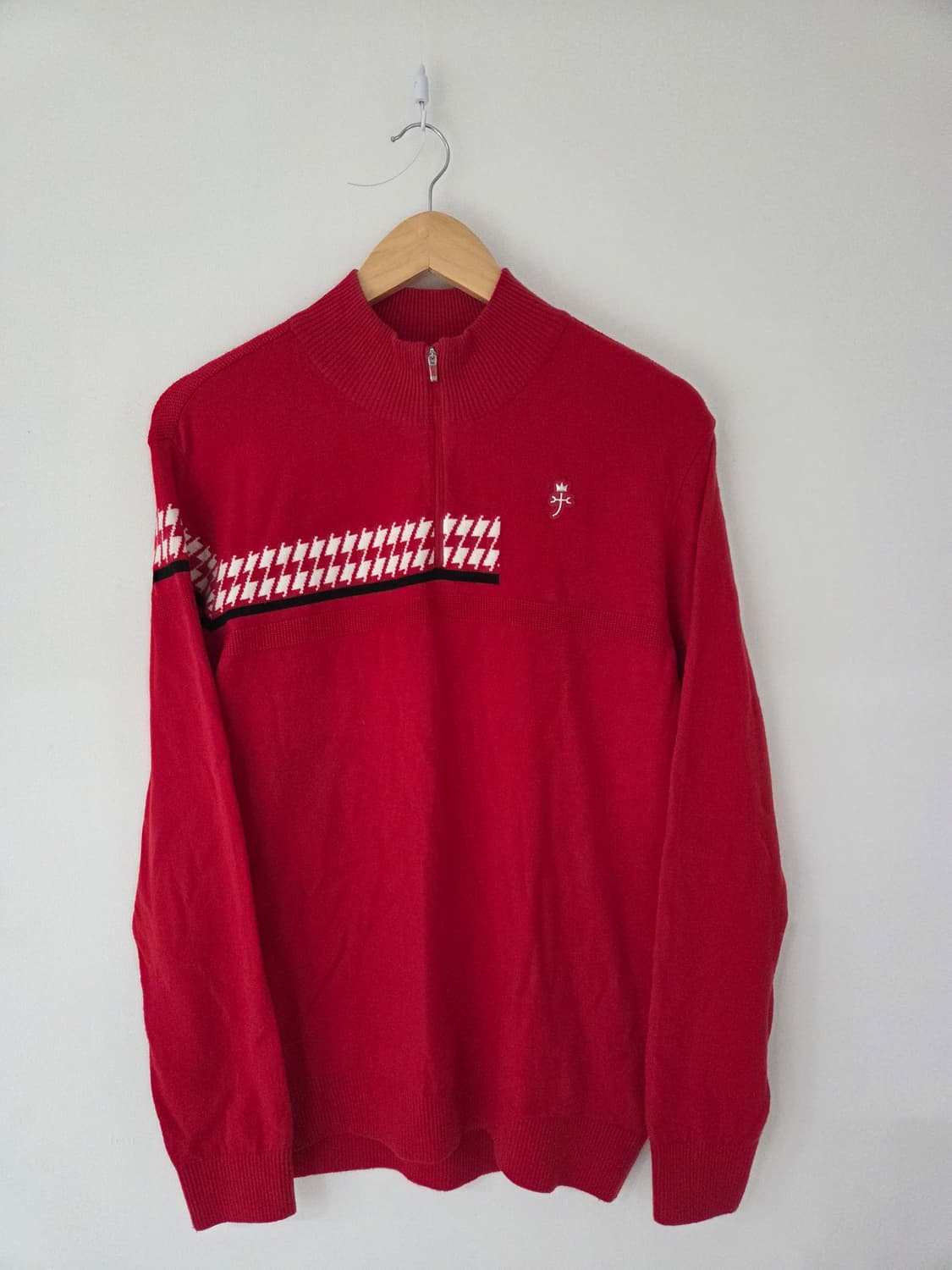 카스텔바작 레드 하프넥 니트(100사이즈) 상품이미지2