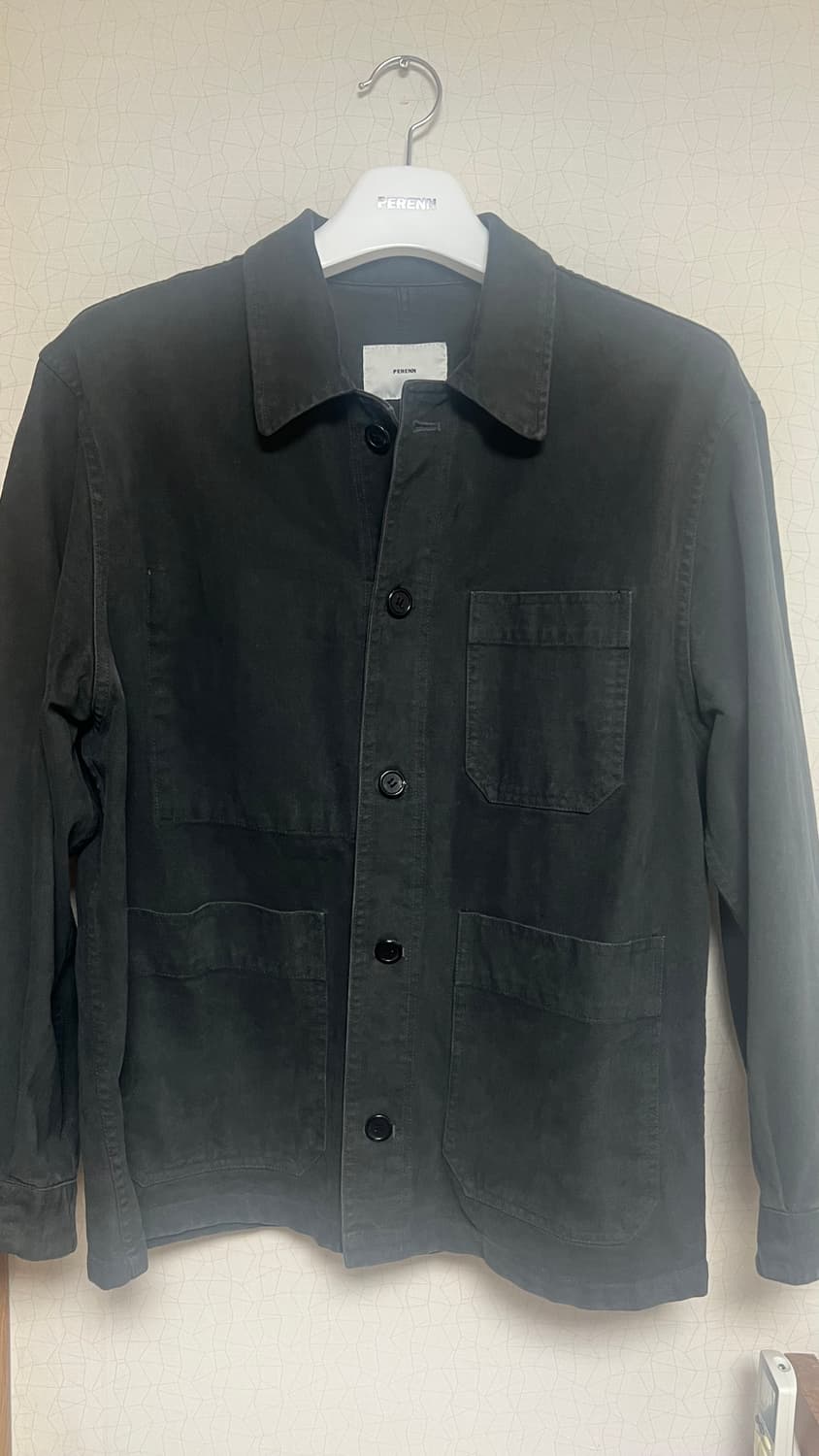 퍼렌 워크자켓 차콜 1사이즈 상품이미지1