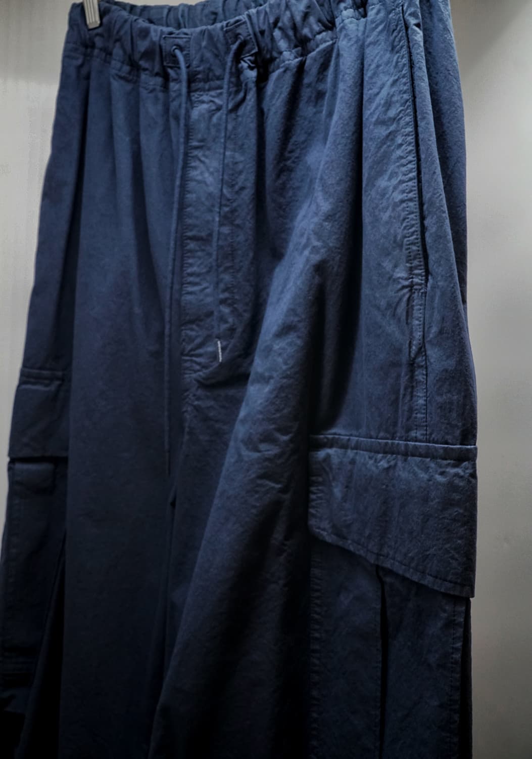 Garment dyed field pants - navy 상품이미지5