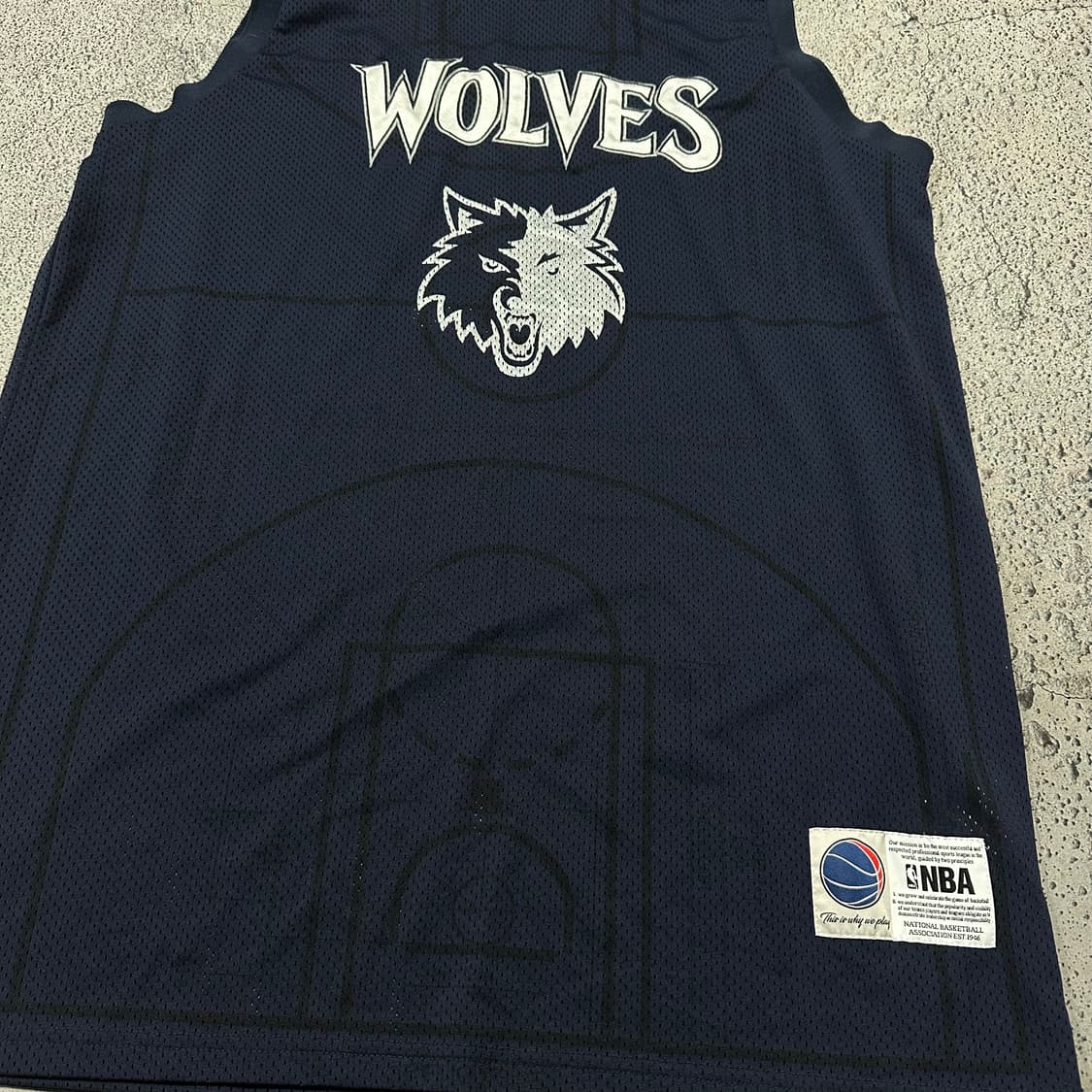 ✨ (바배) NBA 미네소타 울브스 농구 져지 유니폼 슬리브리스 상품이미지3