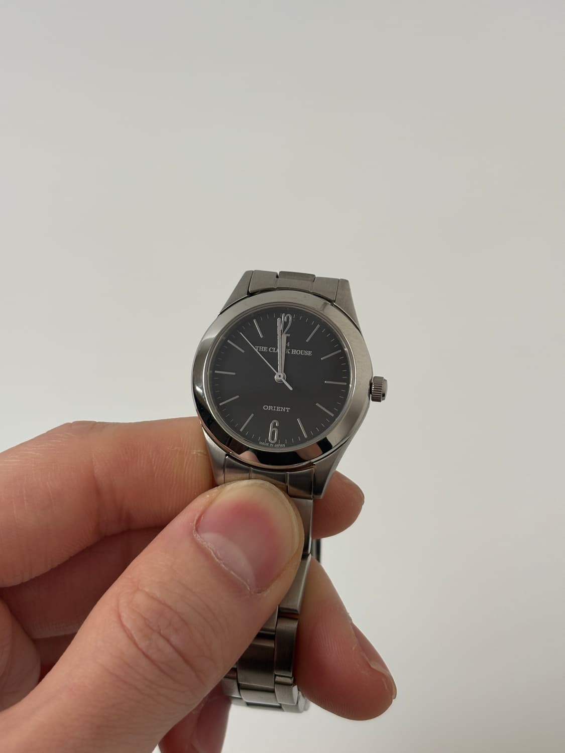 1990s Black Dial Silver Ladies Quartz 상품이미지2