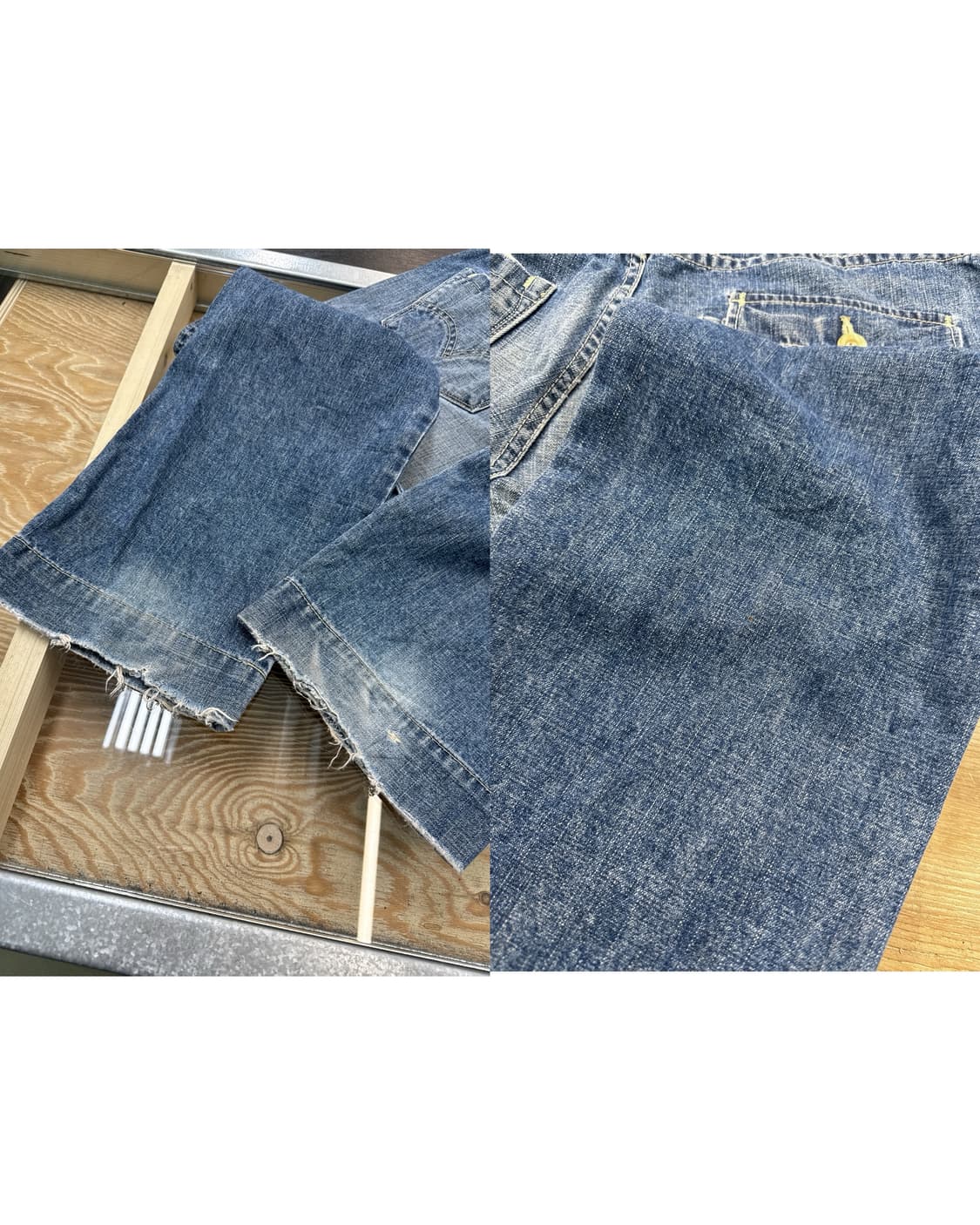 리바이스 워시드 데님 팬츠 상품이미지10