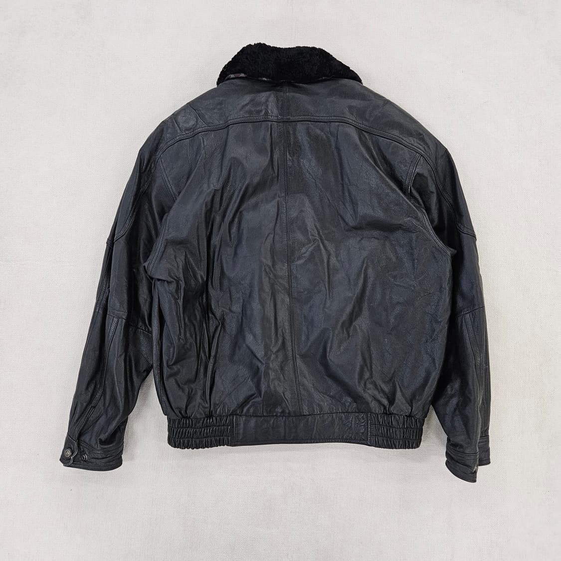 [95] 빈티지 항공 A2  무스탕 블루종 소가죽 자켓 0120Y2 상품이미지5