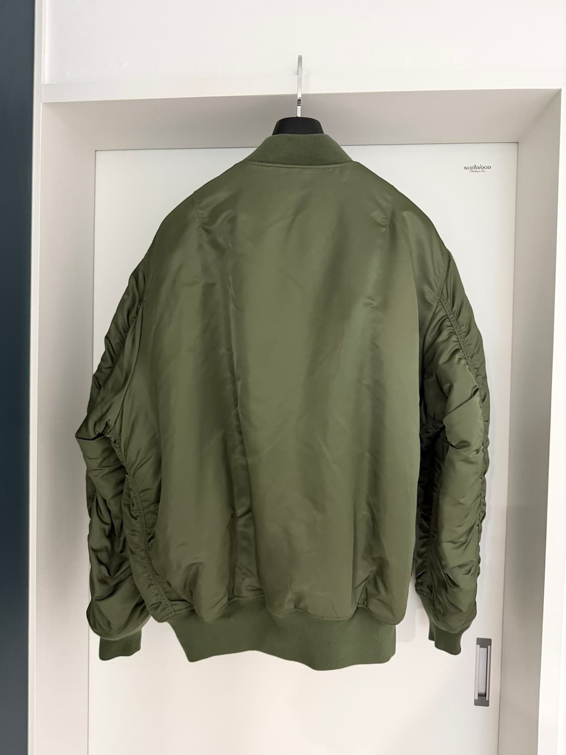 [5L] 재팬핏 알파인더스트리 ma-1 빈티지 세이지 그린 상품이미지2