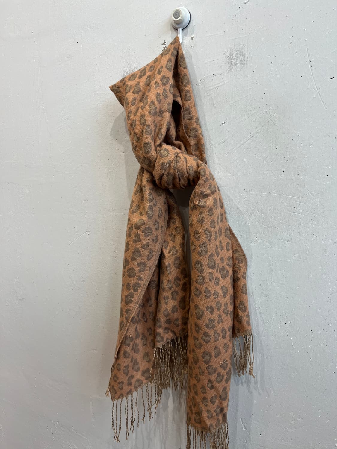 일본빈티지 레오파드 머플러/숄 상품이미지1