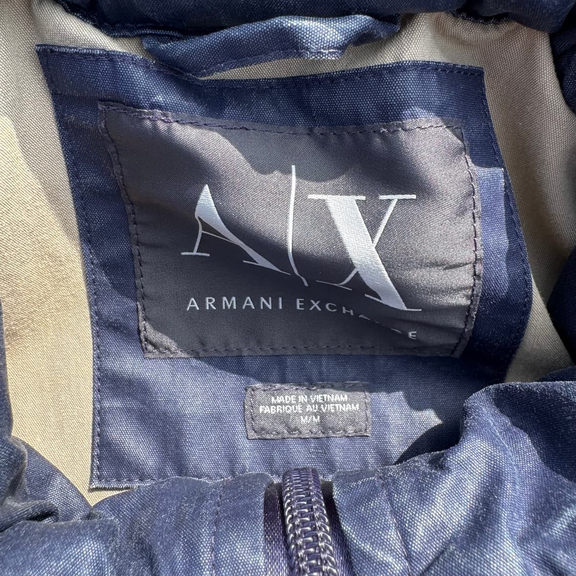 [M] Armani exchange 알마니 익스체인지 코팅 자켓 상품이미지8