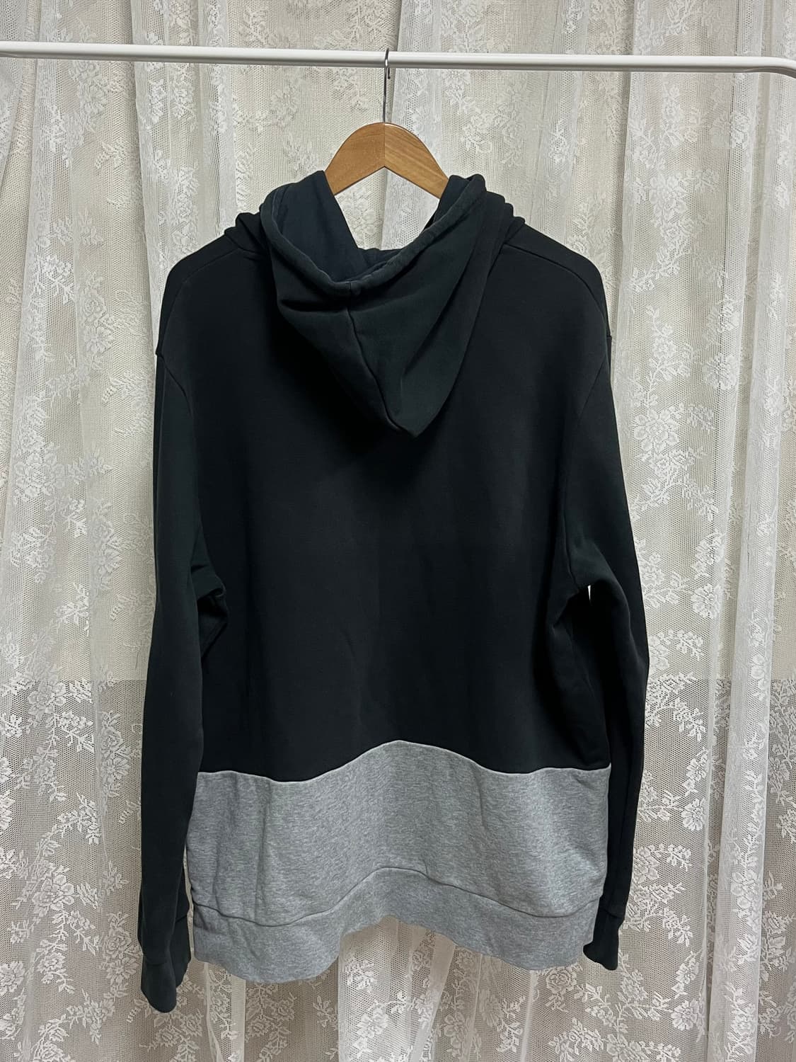 XXL) 나이키 조던 점프맨 후드 티셔츠 블랙 상품이미지2