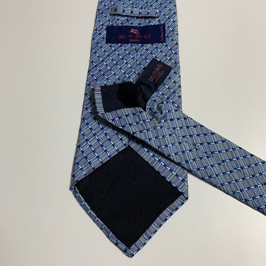 에트로(ETRO) 이태리 100실크 명품넥타이 A+등급 9.5cm 상품이미지6