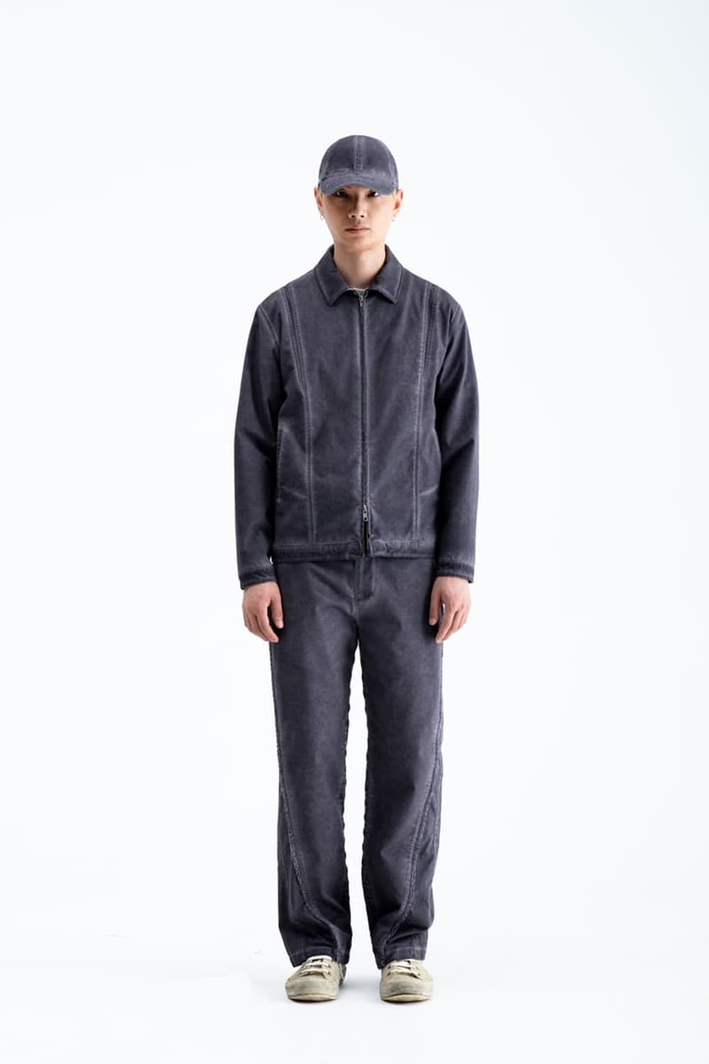 엑슬림 EP.3 02 퍼플 셋업 자켓+팬츠 상품이미지1