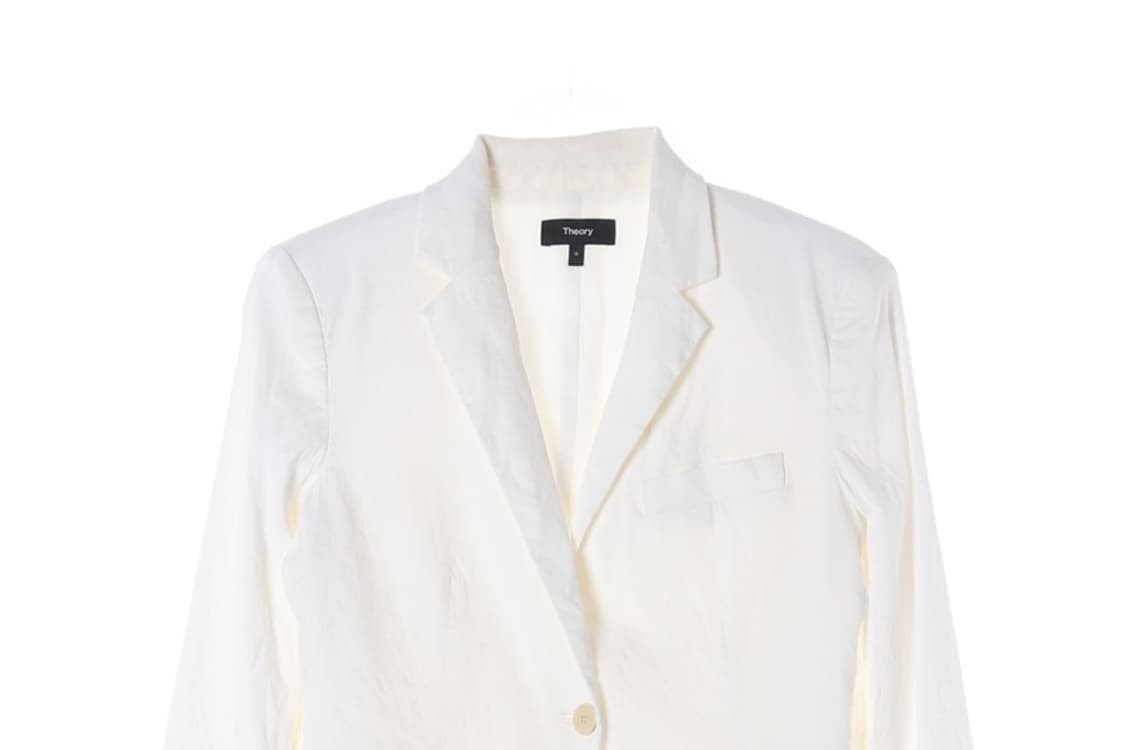 Theory 여성 린넨 블레이저 자켓 상품이미지3