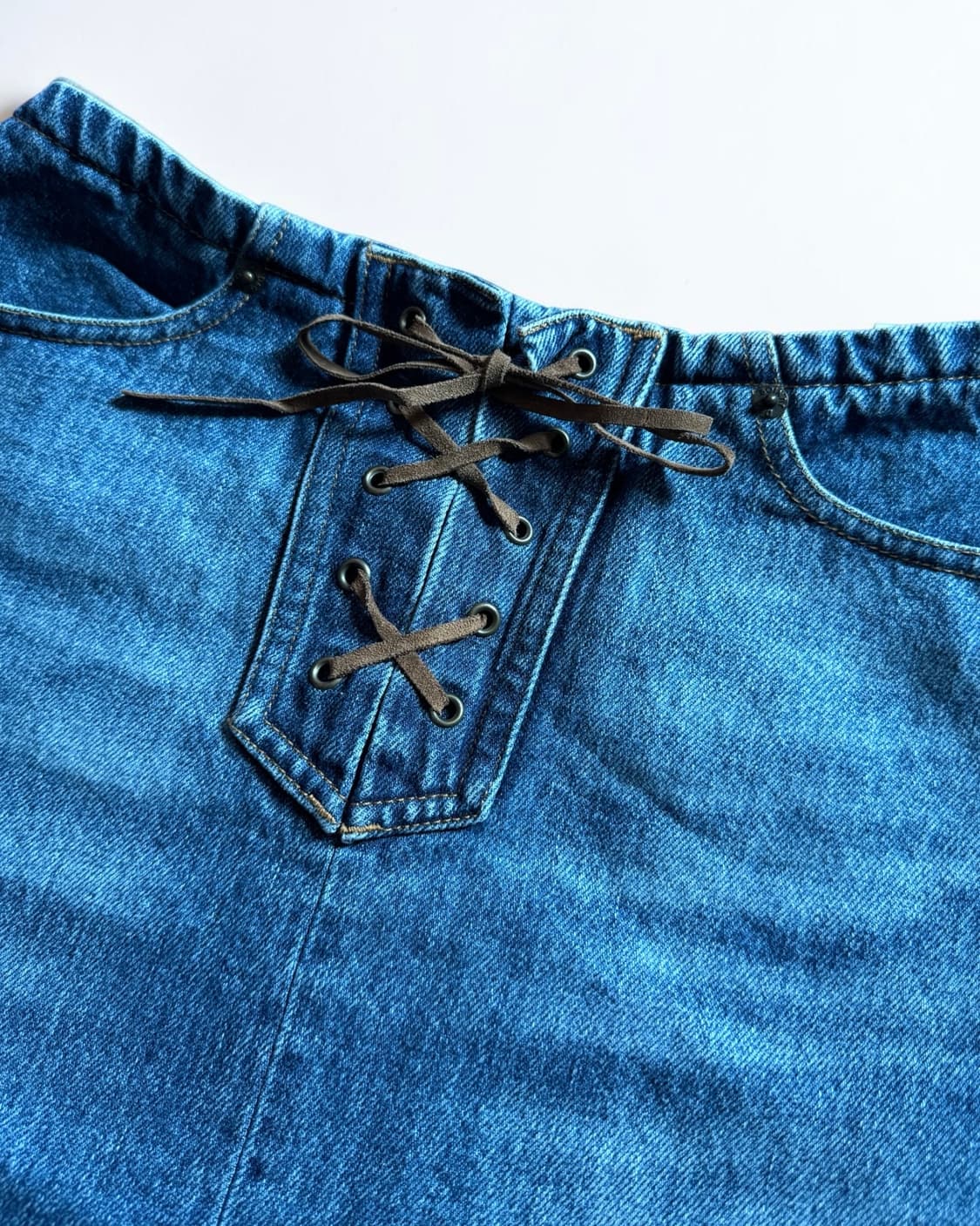 D&G 웨스턴 데님 스커트 상품이미지4