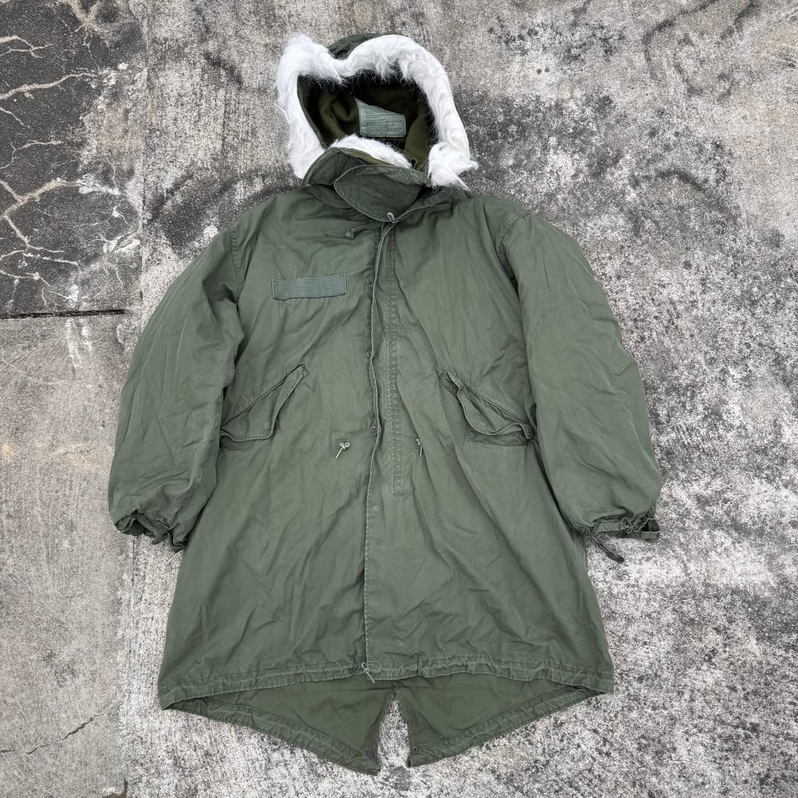 [M~L] 밀리터리 M-65 피쉬테일 개파카 상품이미지1