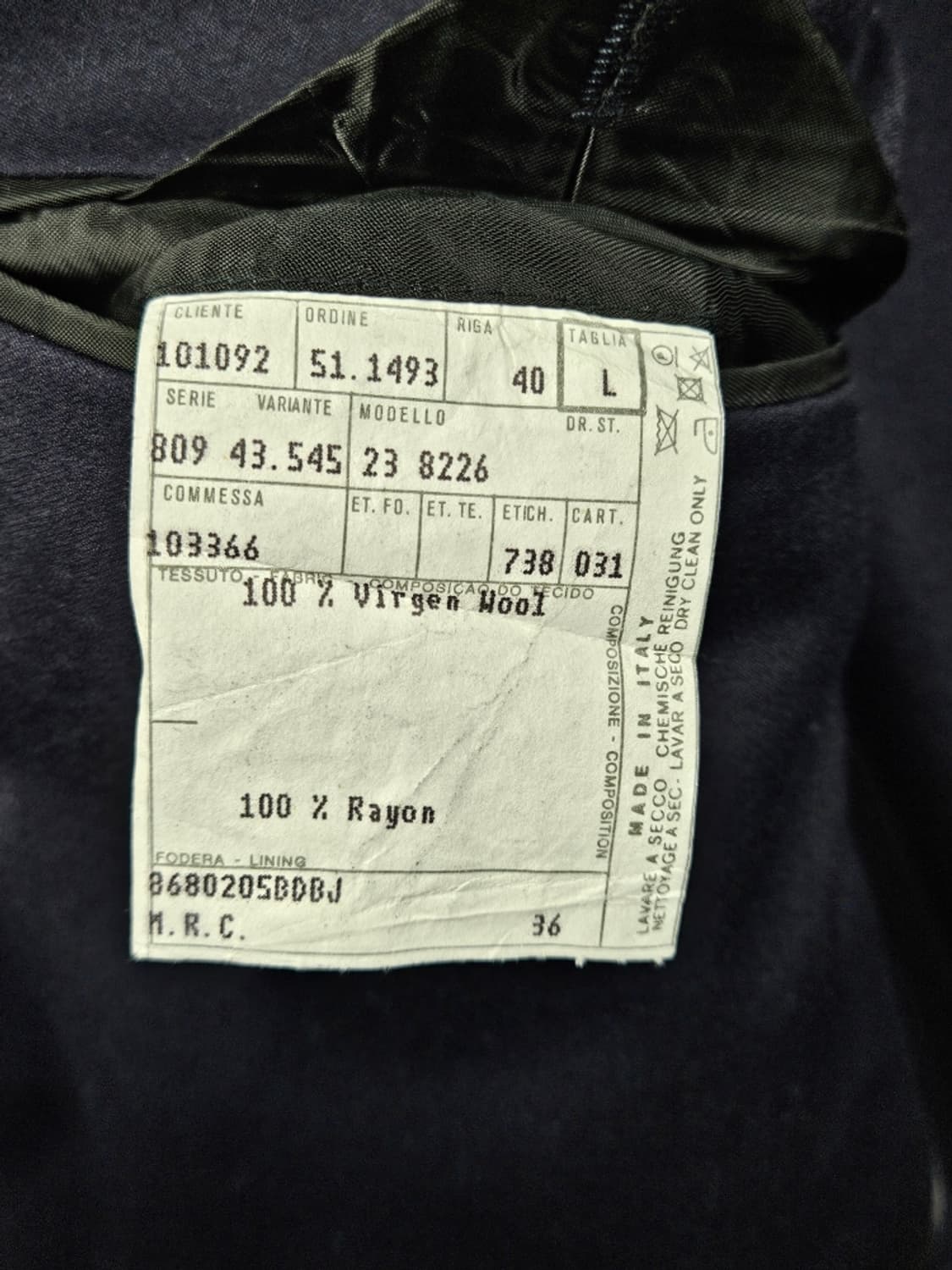 ITALY 폴로랄프로렌 클래식 블레이저 자켓 ( L ) / 11641 상품이미지7