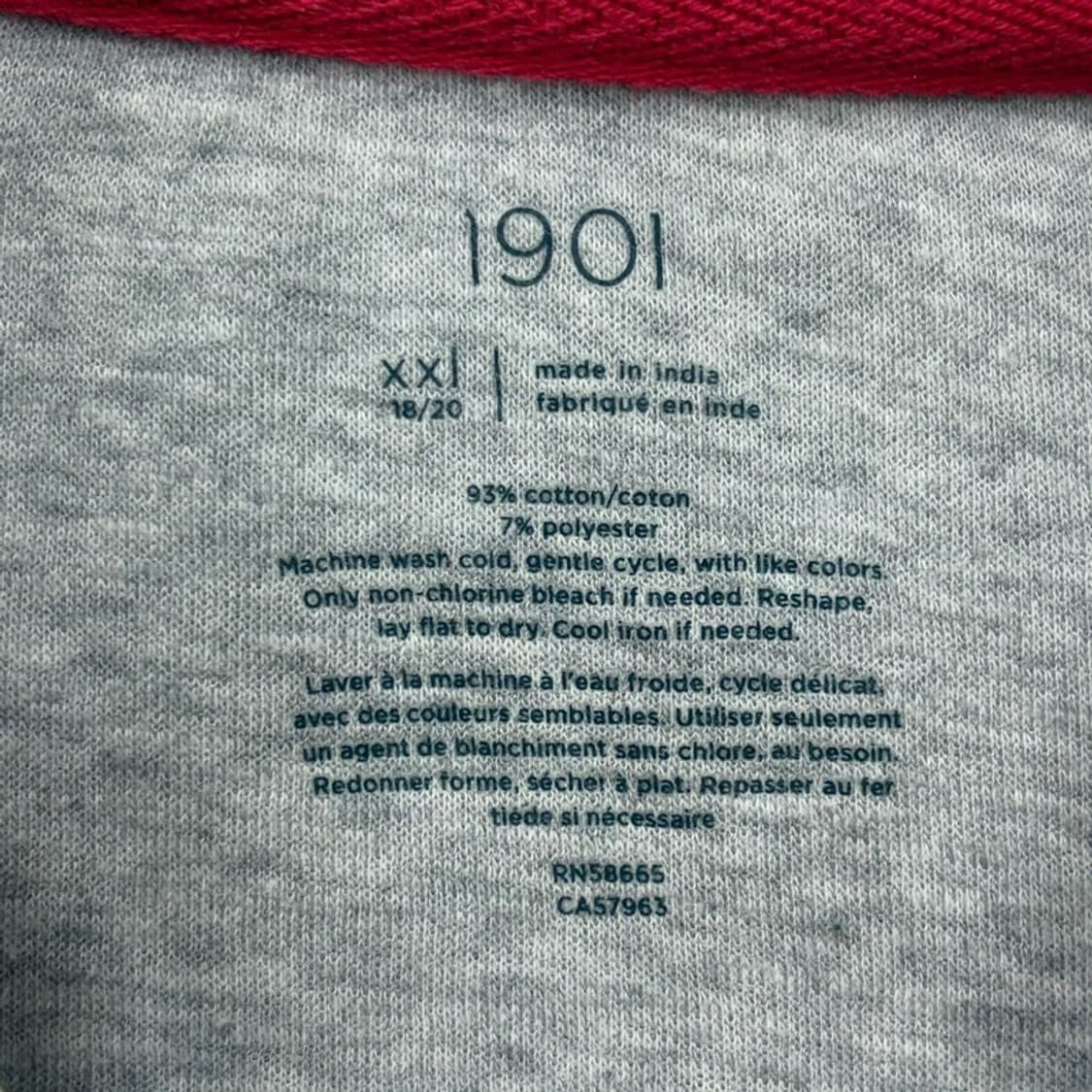 배색 카라 티셔츠 v2205 상품이미지5