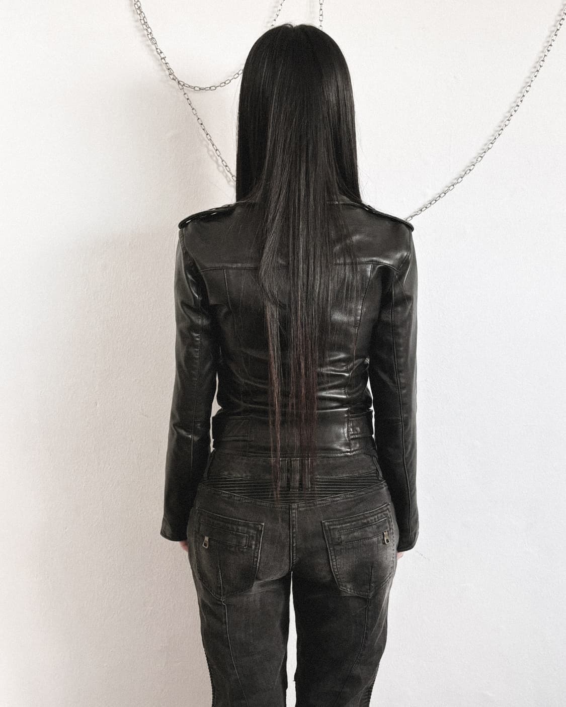 올세인츠 스투지 사선지퍼 라이더자켓 상품이미지4