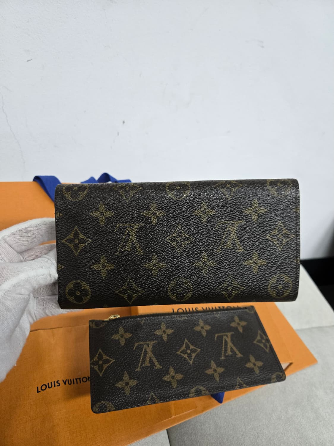 [보증서 정품] 루이비통 사라 장지갑 상품이미지3
