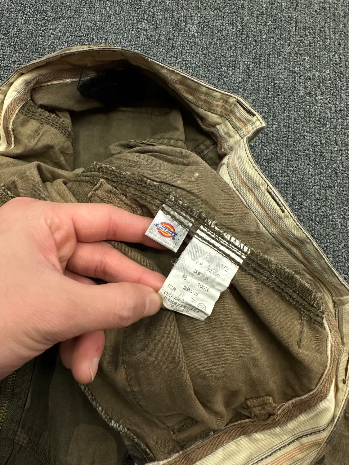 33) 디키즈 빈티지 카모 카고팬츠 상품이미지6
