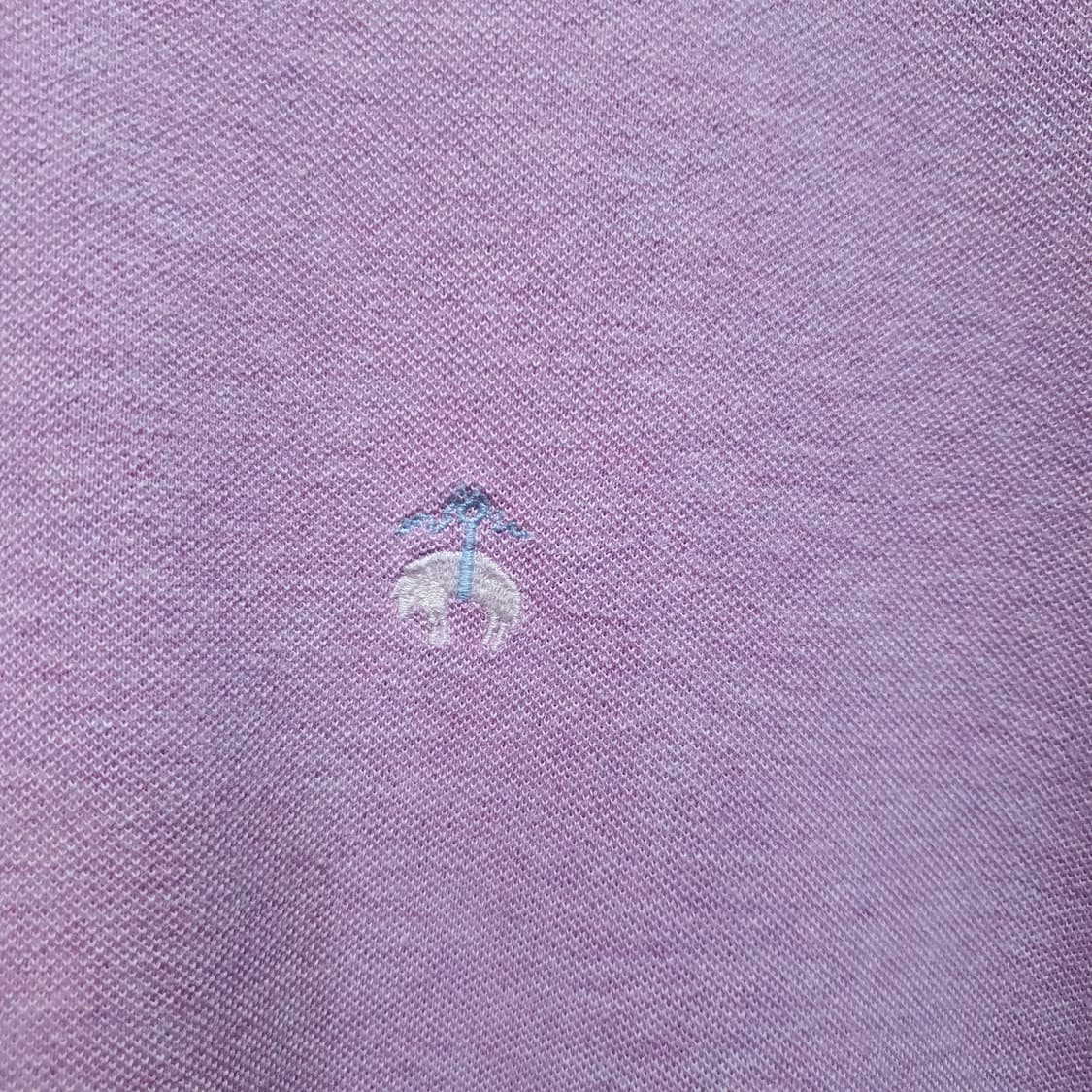 브룩스브라더스 핑크 반팔 폴로티셔츠  상품이미지3