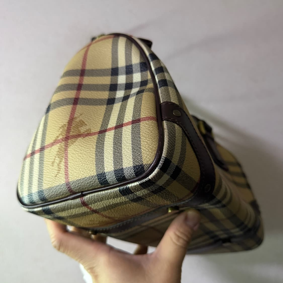 버버리 노바체크 PVC 보스톤 토트백 상품이미지4