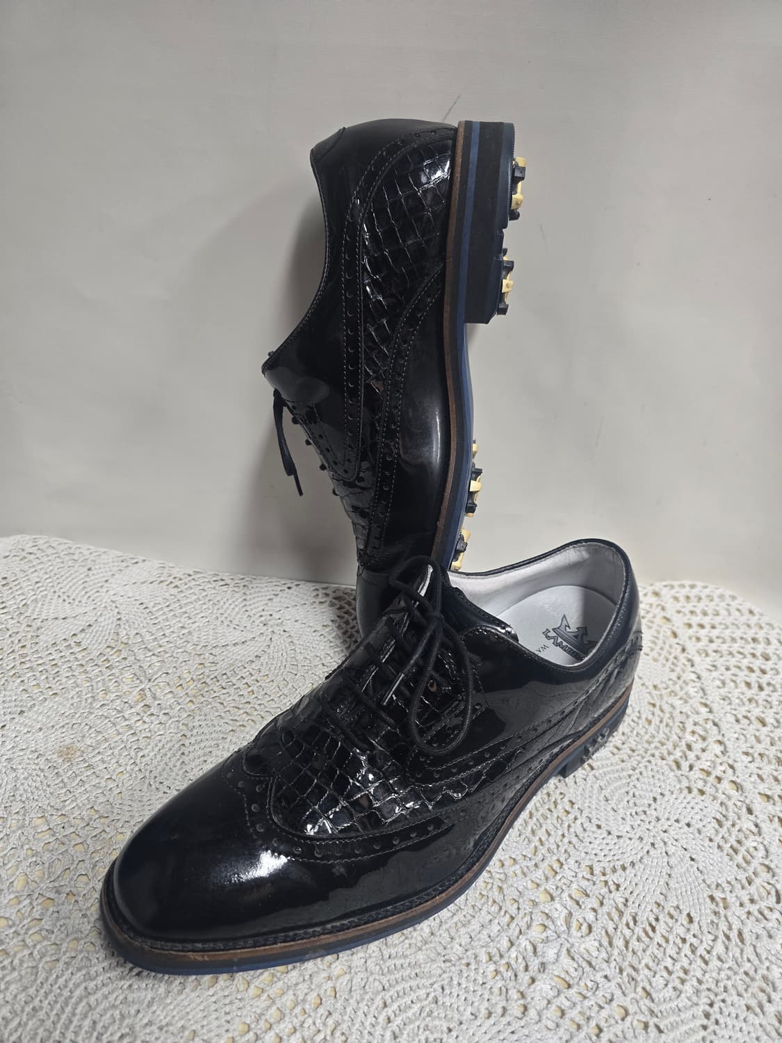 람다 골프화 비테세 블랙 명품 클래식 42 상품이미지2