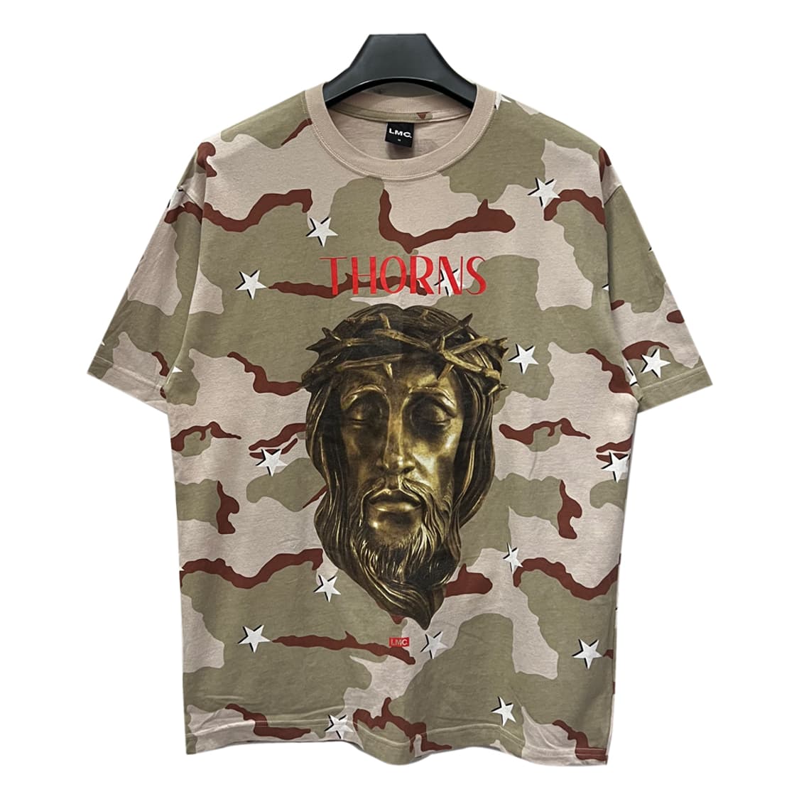 LMC 엘엠씨 THORNS BRONZE JESUS 카모 반팔티 M 상품이미지1