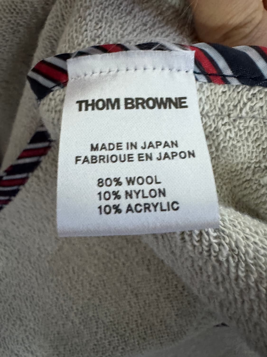 톰브라운 커스텀 리메이크 사선완장 블레이저 자켓 M 상품이미지4