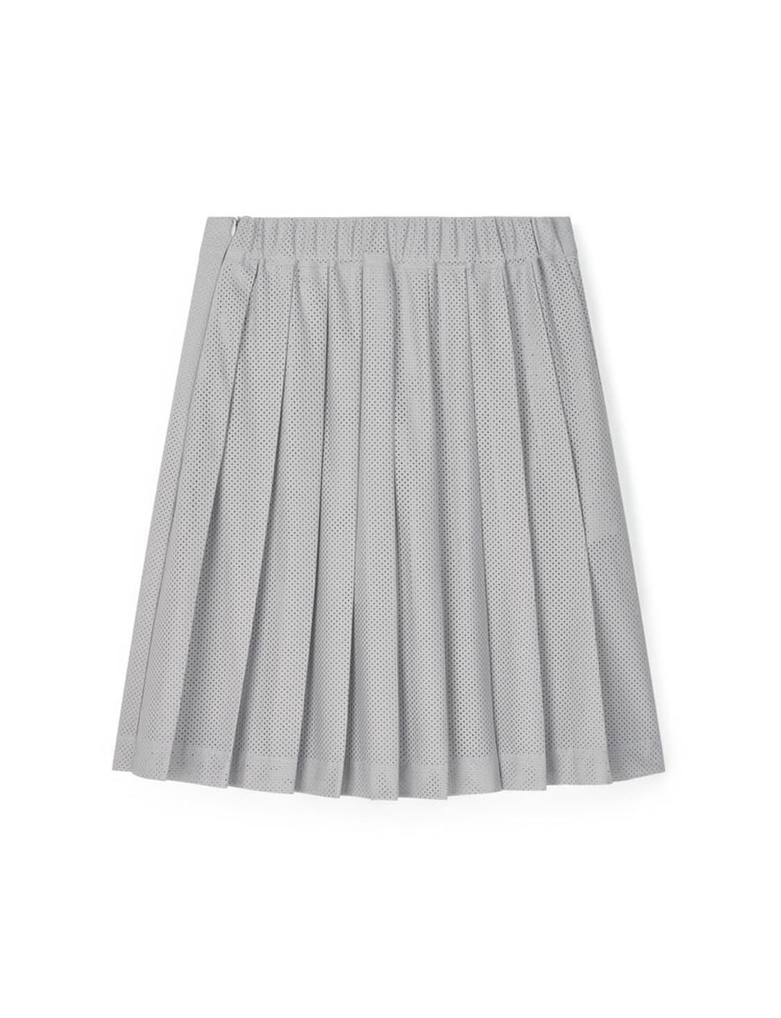 샵페어리 메쉬 포켓 플리츠 스커트 그레이 상품이미지2