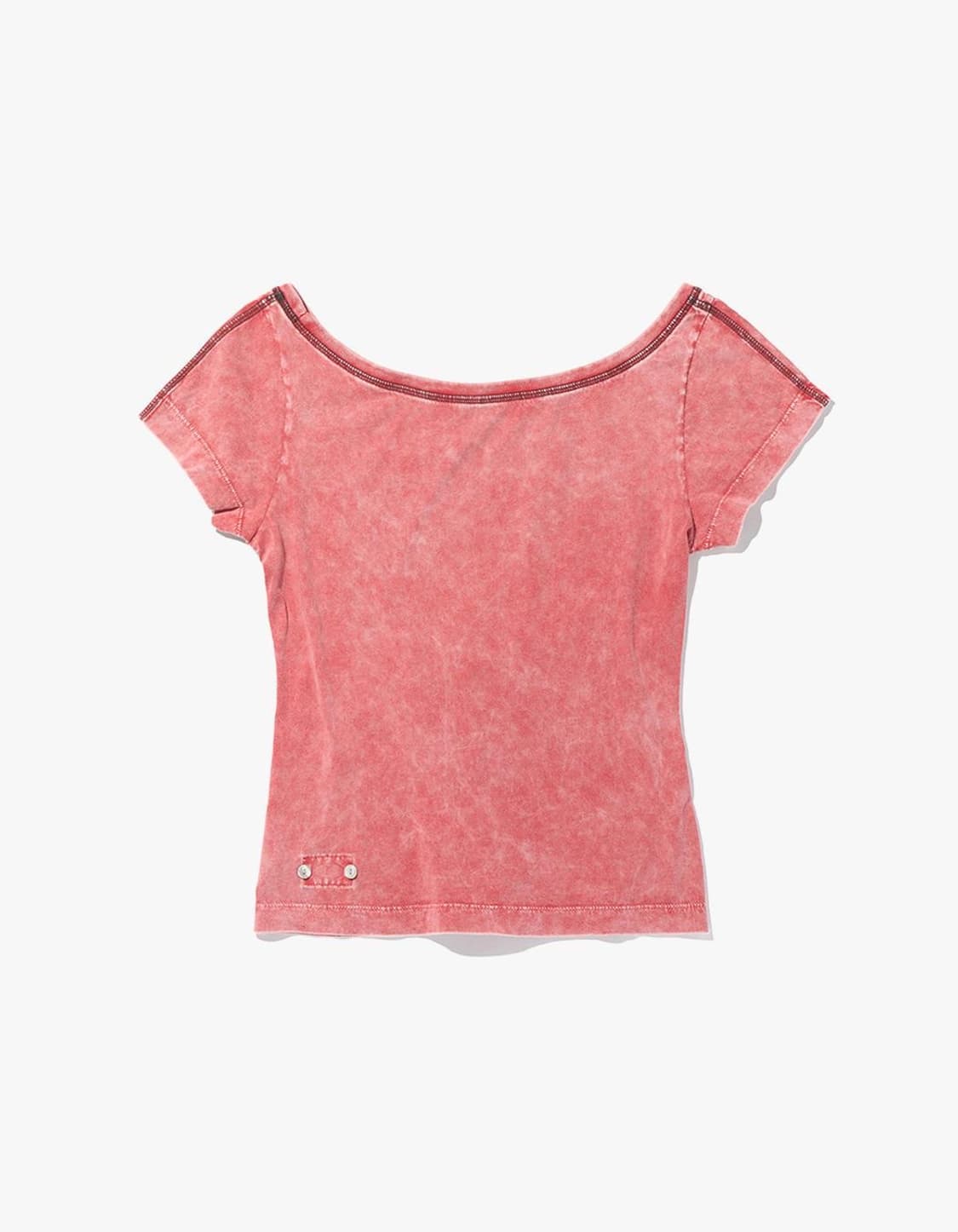 미스치프 Bleached Wide Neck T-Shirt 상품이미지2