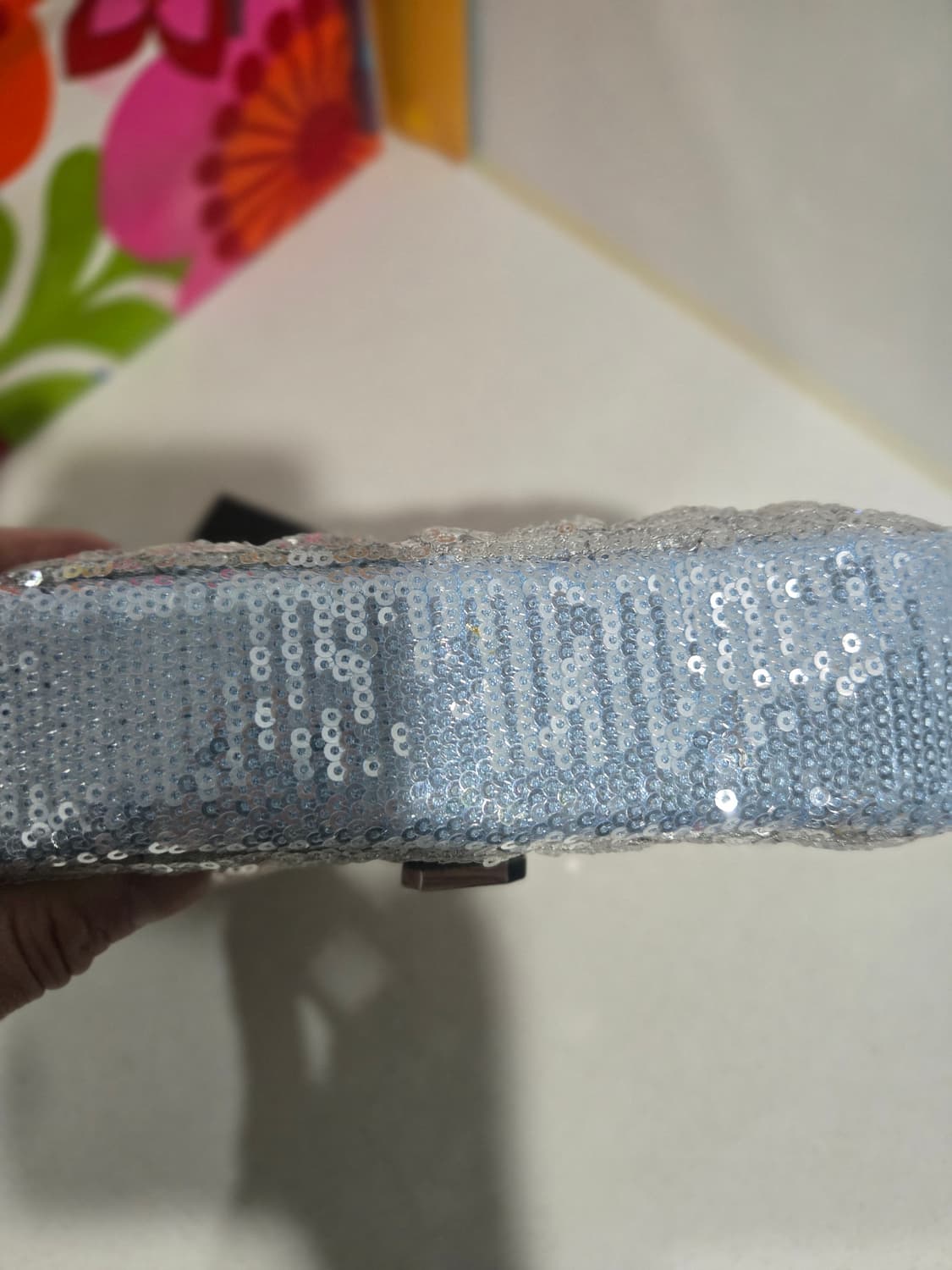 ALDO 스팽글 퀼팅 숄더백 새상품 가격인하 상품이미지7