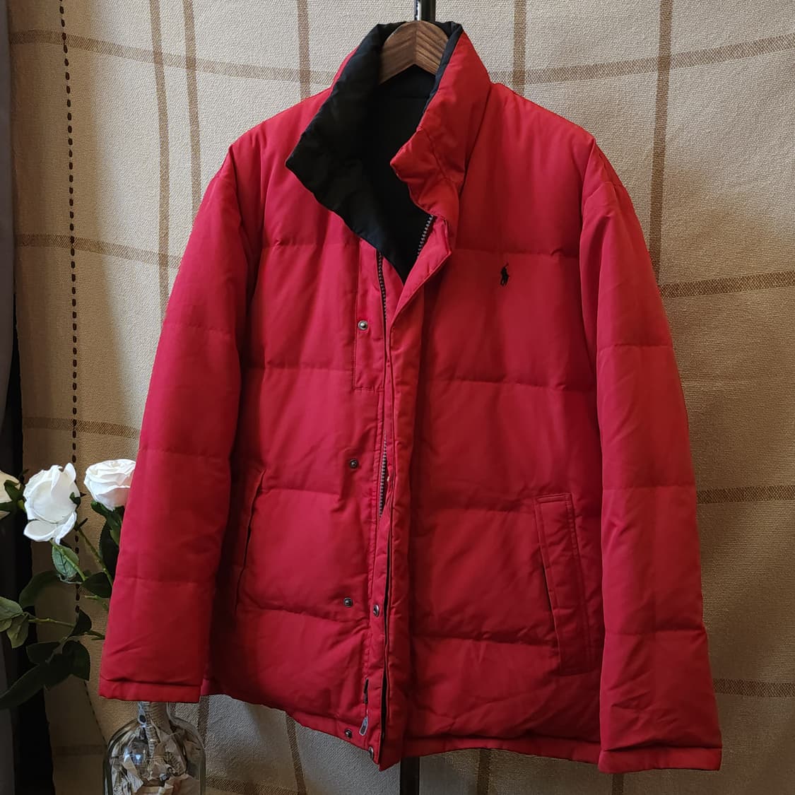 폴로 랄프로렌 다운 패딩 리버시블 푸퍼 다운 패딩 S 상품이미지1