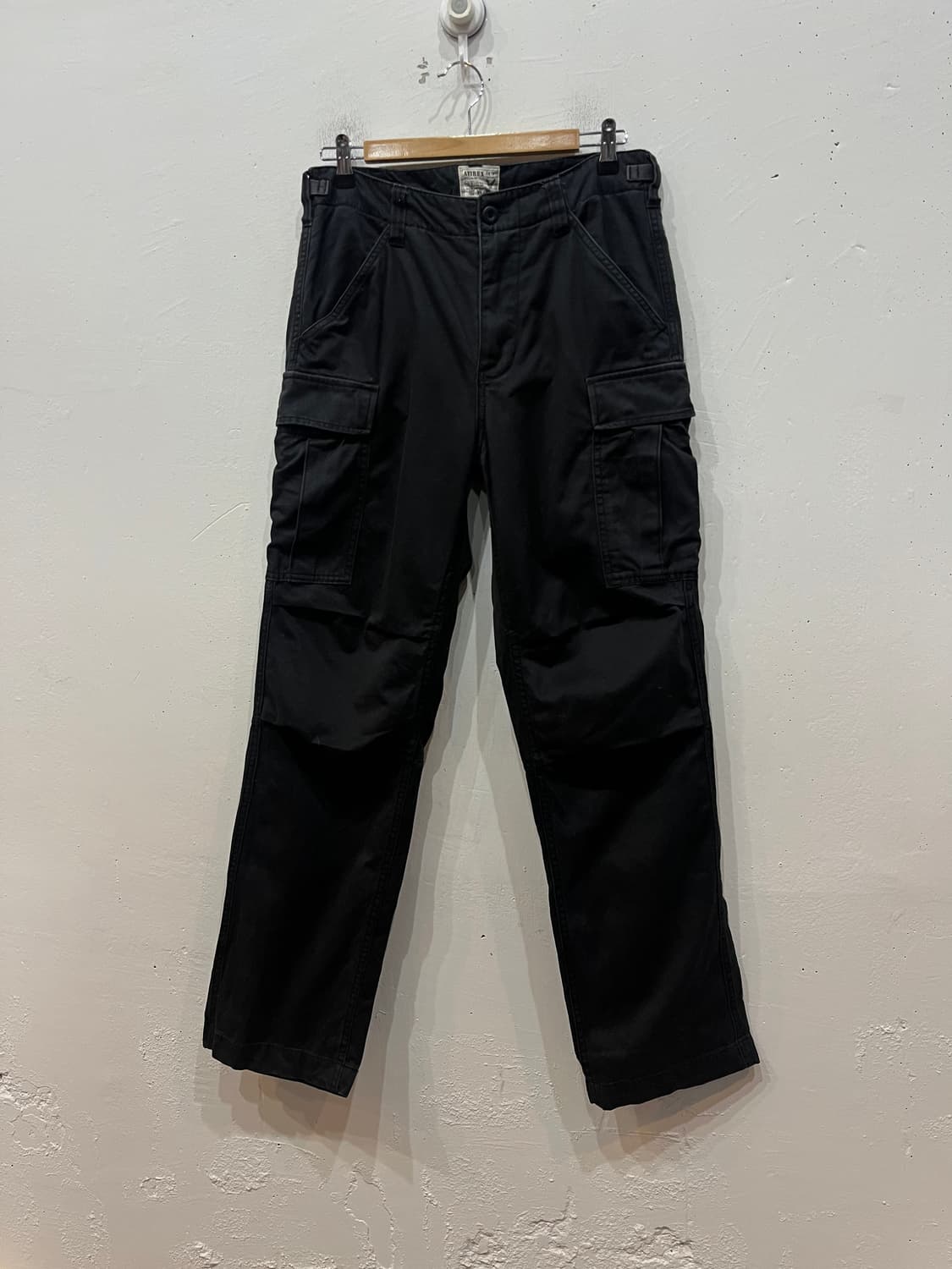 아비렉스 밀리터리 카고팬츠 블랙 31 상품이미지1