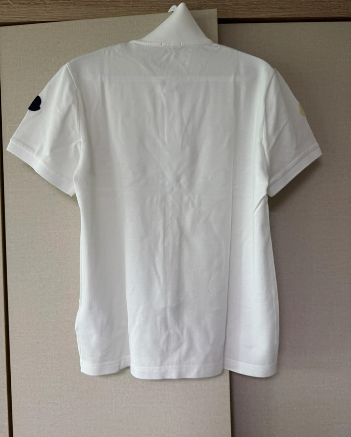 몽클레어 화이트 폴로 티셔츠 XL 상품이미지3