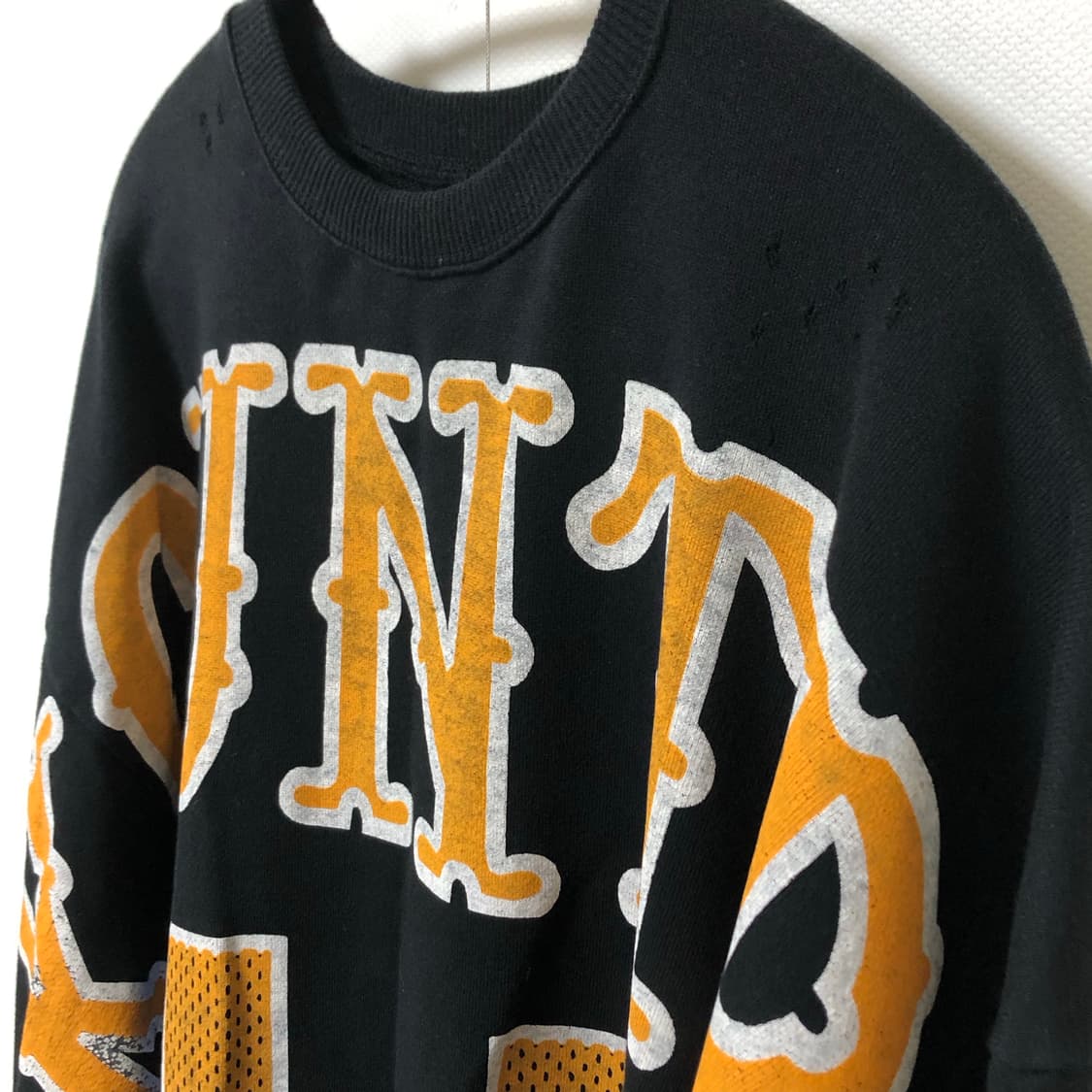 캐피탈 런드리 스웻 맨투맨 블랙 one size 상품이미지3