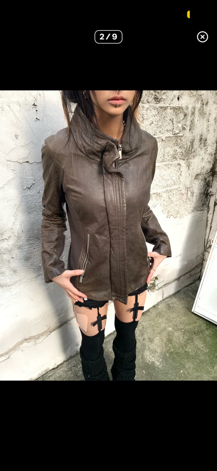 빈티지 레더자켓 상품이미지5