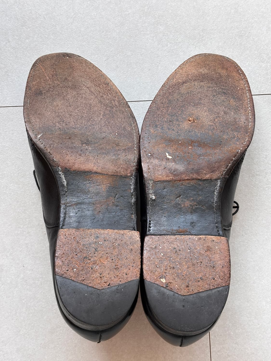 Vintage Alden 932 Plain Toe Blucher 8D 상품이미지3