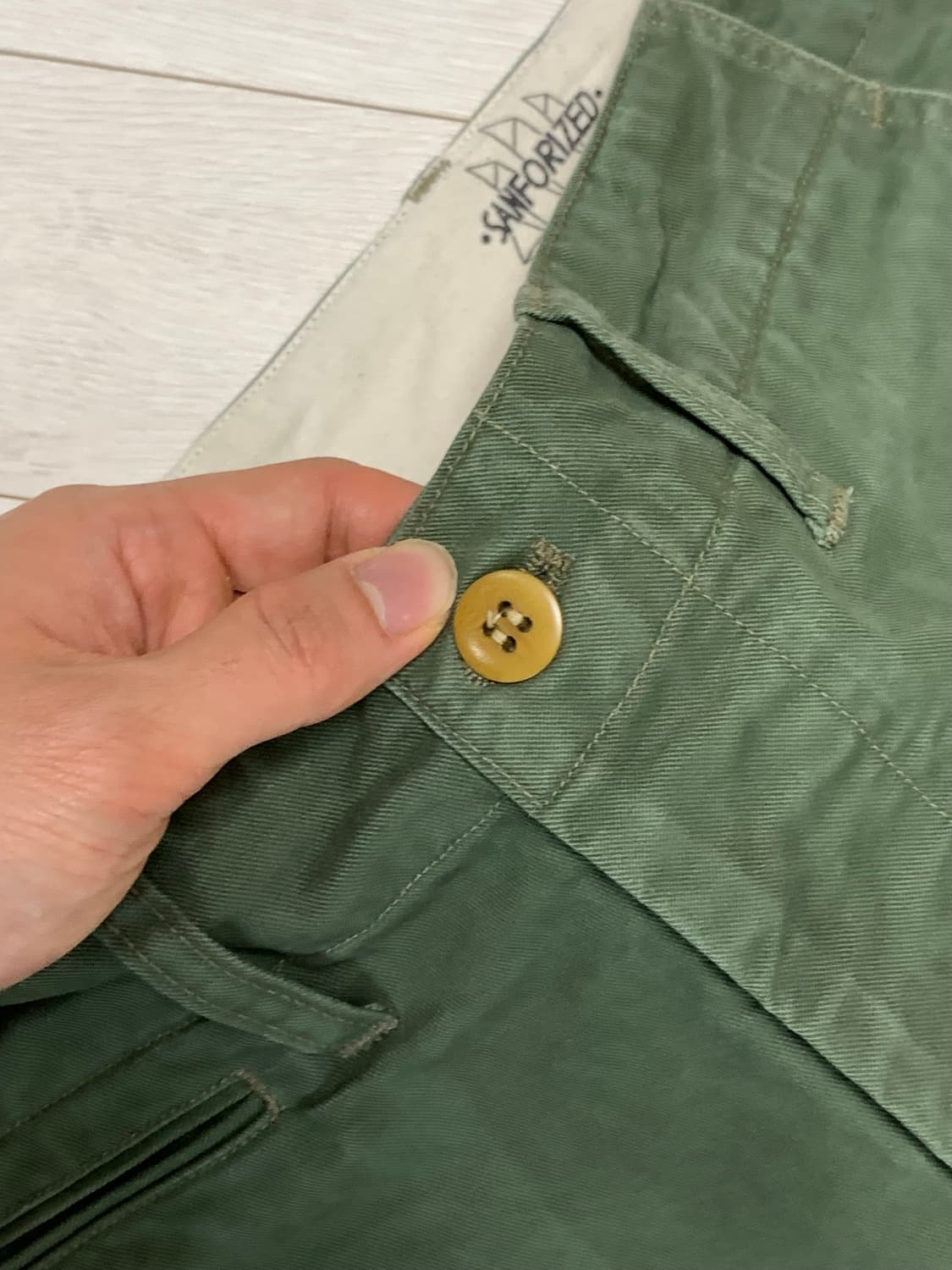 [34] 브론슨 USMC Officer Trousers 올리브 상품이미지5