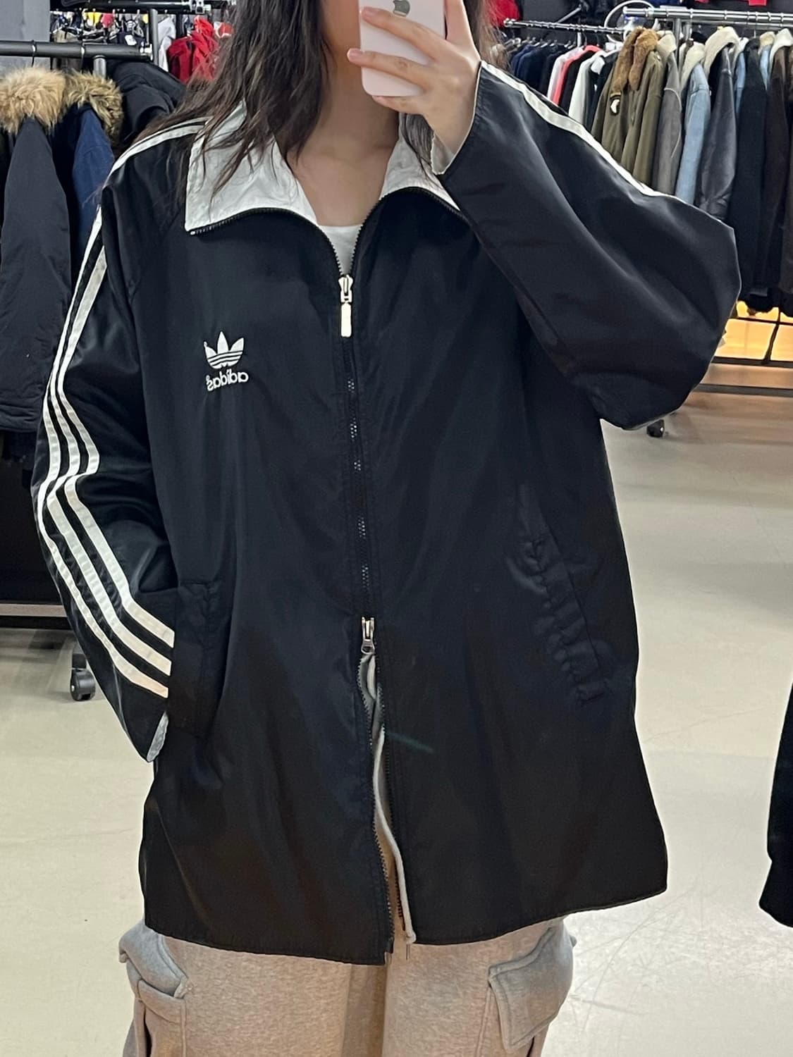 아디다스 리버시블 바람막이 상품이미지1